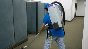Metro Cleaning Service ABQ vacuuming 2